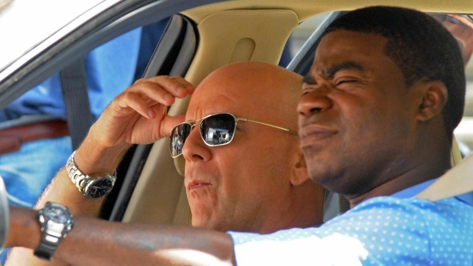 Bruce Willis en Tracy Morgan Bruce Willis en Tracy Morgan