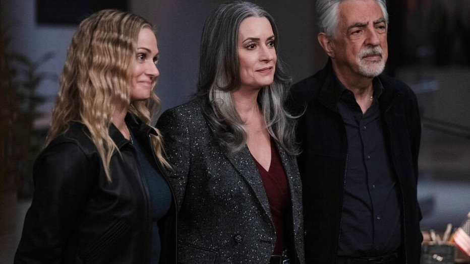 A.J. Cook, Paget Brewster en Joe Mantegna in Criminal Minds