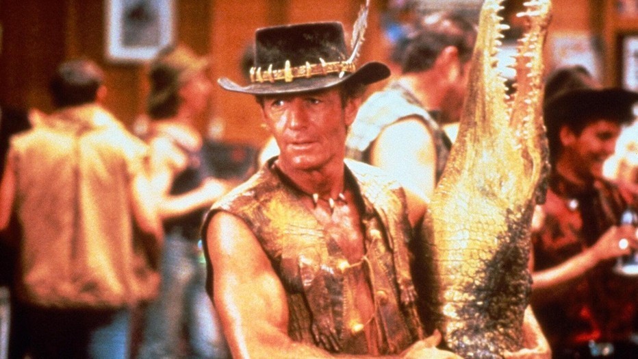 Paul Hogan in Crocodile Dundee