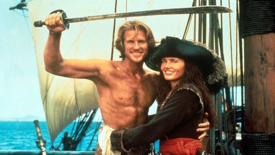 Matthew Modine en Geena Davis in Cutthroat Island