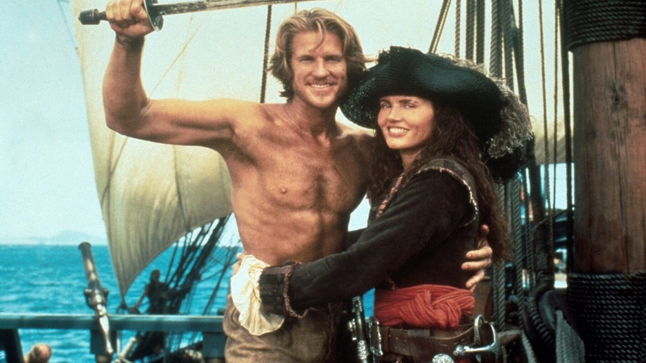 Matthew Modine en Geena Davis in Cutthroat Island