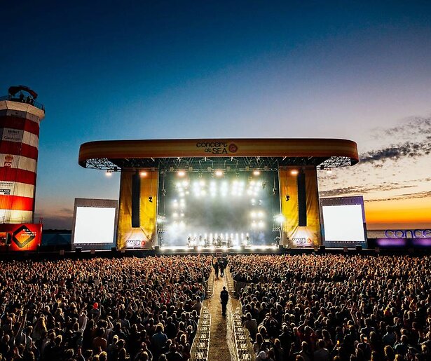 Op deze datum zie je de registratie van Concert at Sea 2026
