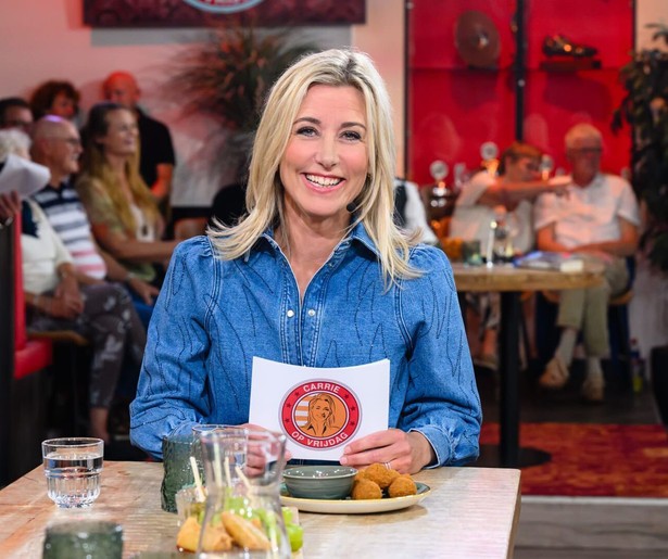 Carrie ten Napel gaat van start met het allerlaatste seizoen van Carrie op Vrijdag
