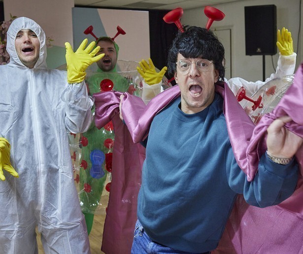 Alex Klaasen te zien in satirische comedyserie Cast