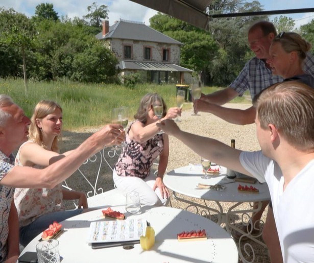 De familie Meiland heeft een emotioneel weerzien met Nadège