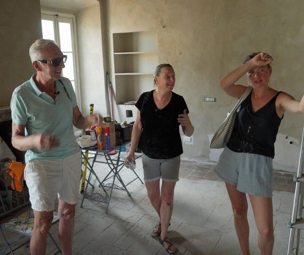 Martien en Erica krijgen ruzie met elkaar in Chateau Meiland: La Dolce Vita