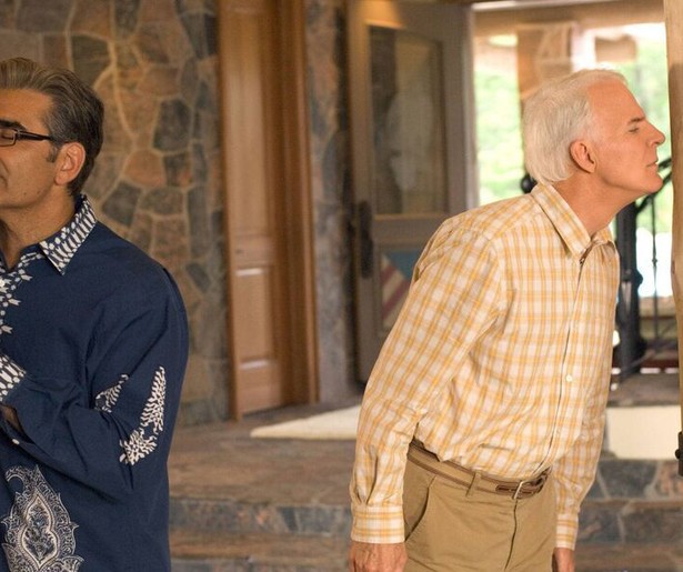 De gezinnen van Steve Martin en Eugene Levy gaan de strijd aan in Cheaper by the Dozen 2