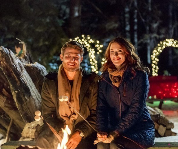 Romantische taferelen tijdens een Christmas Getaway