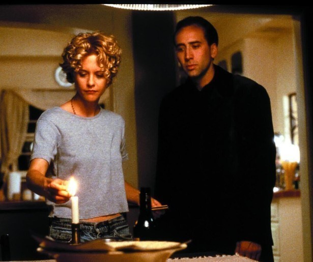 Engel Nicolas Cage wordt verliefd op dokter Meg Ryan in City of Angels