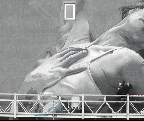 Close Up toont de metershoge kunst van straatkunstenaar Judith de Leeuw