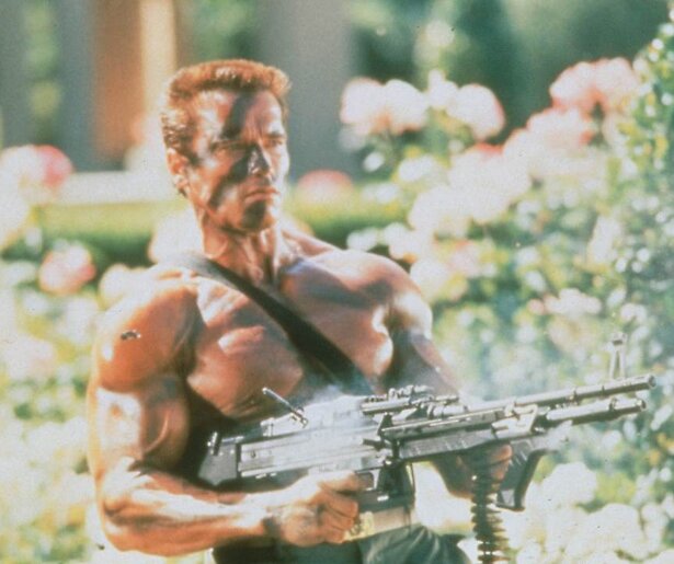 Arnold Schwarzenegger op oorlogspad in Commando
