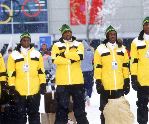 Vier coole Jamaicanen shinen op de Olympische Spelen in Cool Runnings