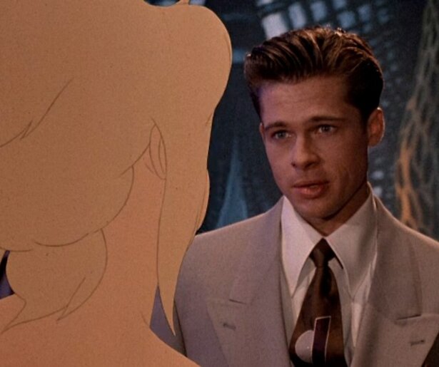 Brad Pitt in een tekenfilm?