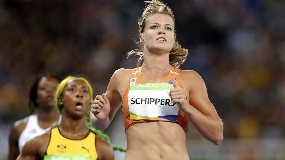 Dafne Schippers zorgt voor nachtelijk kijkcijferrecord Dafne Schippers zorgt voor nachtelijk kijkcijferrecord