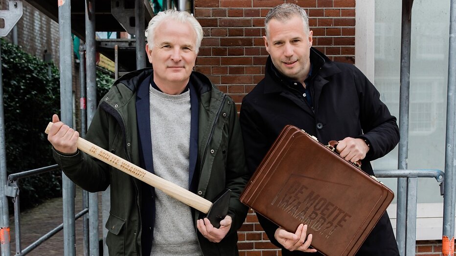 Bob Sikkes en Tijl Beckand Bob Sikkes en Tijl Beckand