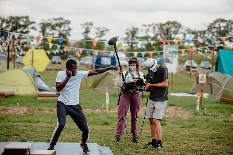 De Belgische serie De Kemping