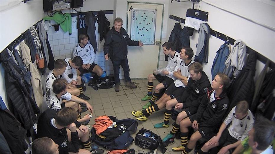 Voor en na de wedstrijd in De Kleedkamer