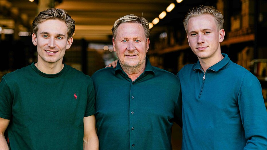 Oos Kesbeke en zijn zoons 