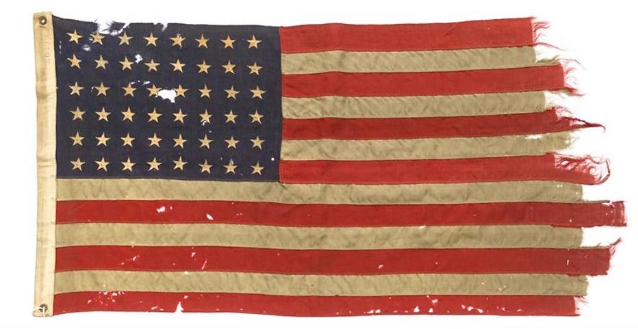 Mannen met een missie in De reis van de vlag van D-day