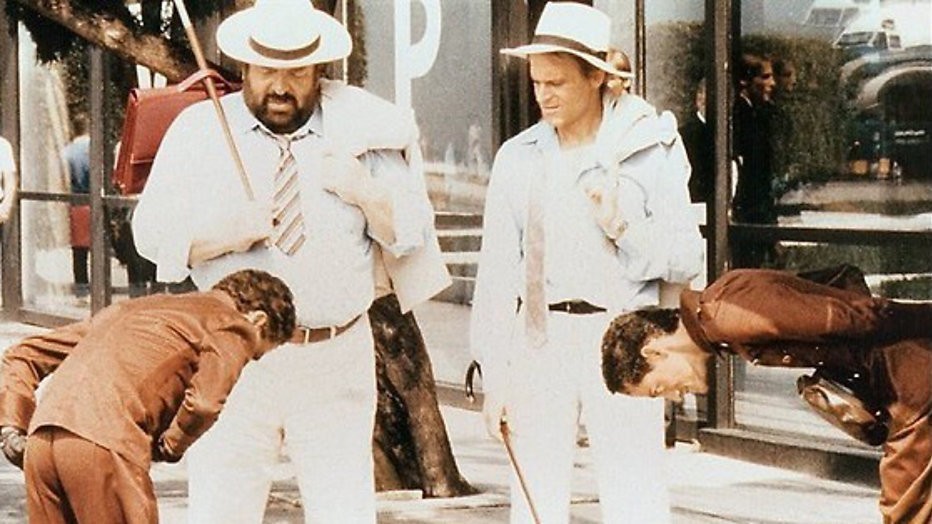 De dubbelgangers van Bud Spencer en Terence Hill