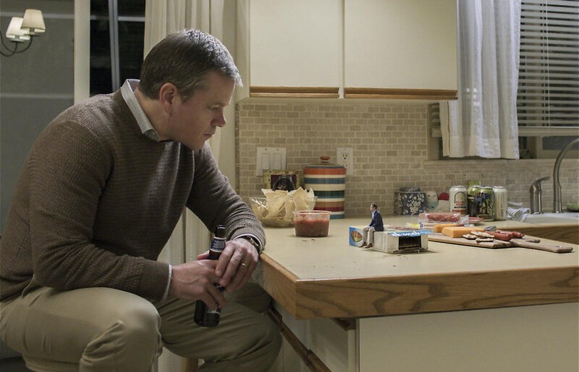 Matt Damon is gekrompen Matt Damon is gekrompen