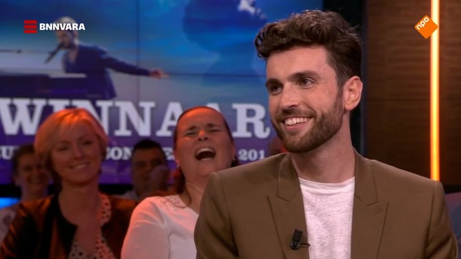 Duncan Laurence bij Pauw