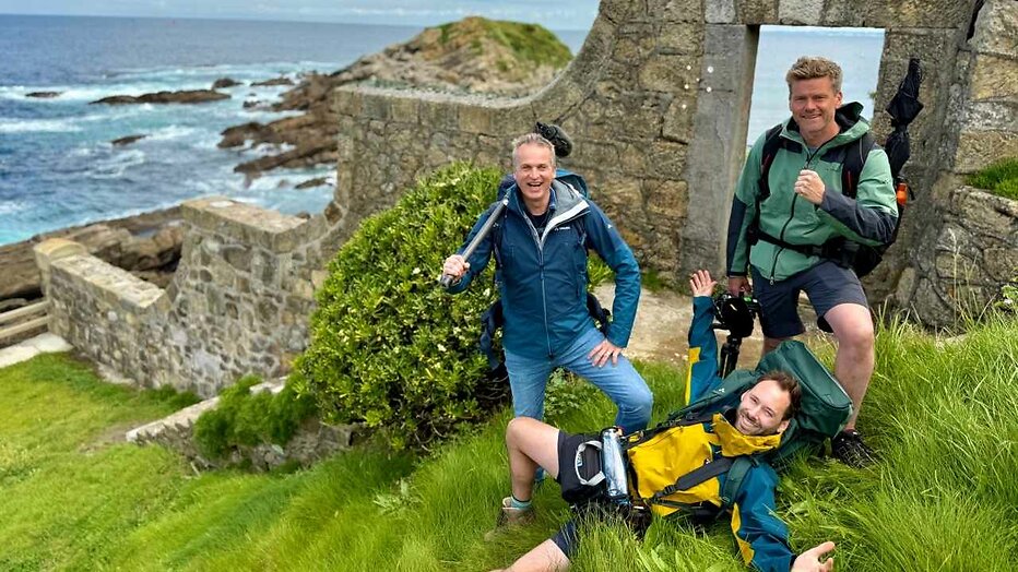 Arnout Haueben, Ruben Callens en Philippe Niclaes