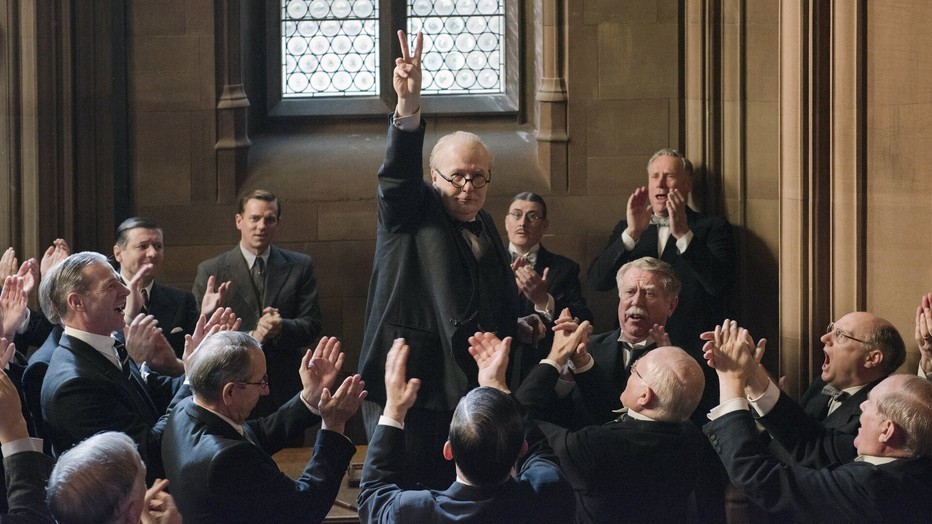 Gary Oldman als Winston Churchill in Darkest Hour Gary Oldman als Winston Churchill in Darkest Hour