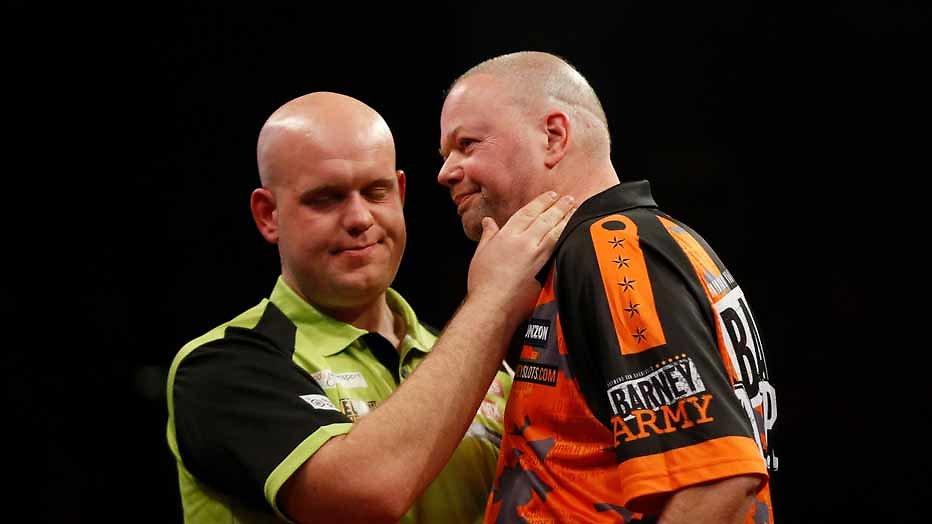 Barney begint aan laatste kunstje