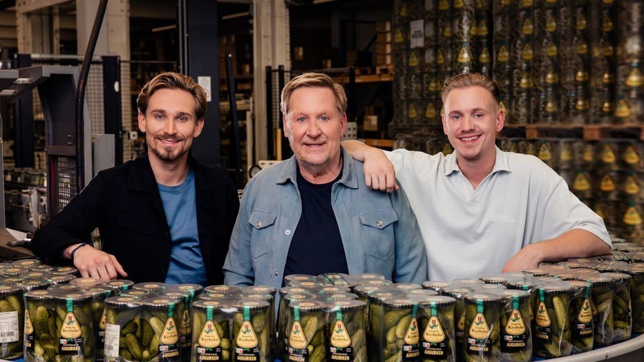 De familie Kesbeke voor De Augurkenkoning