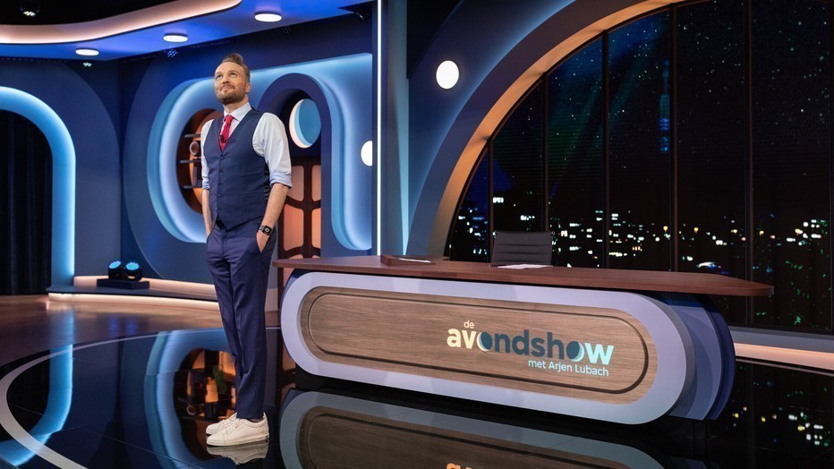Arjen Lubach voor De Avondshow met Arjen Lubach