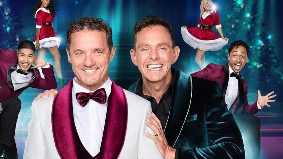 John de Bever en Kees Stevens voor De Bevers Vieren Kerst in Ahoy John de Bever en Kees Stevens voor De Bevers Vieren Kerst in Ahoy