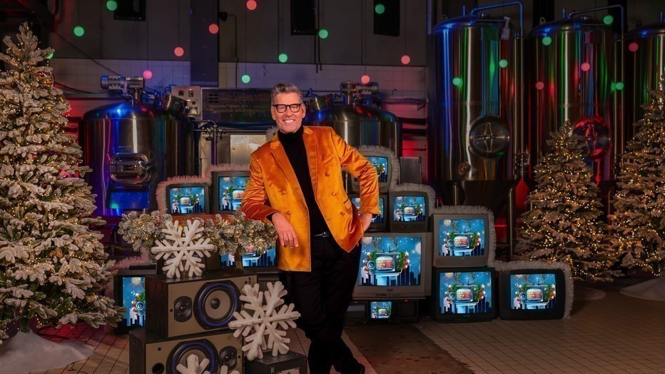 Erik van der Hoff in De Grote Kerstmuziekquiz Erik van der Hoff in De Grote Kerstmuziekquiz