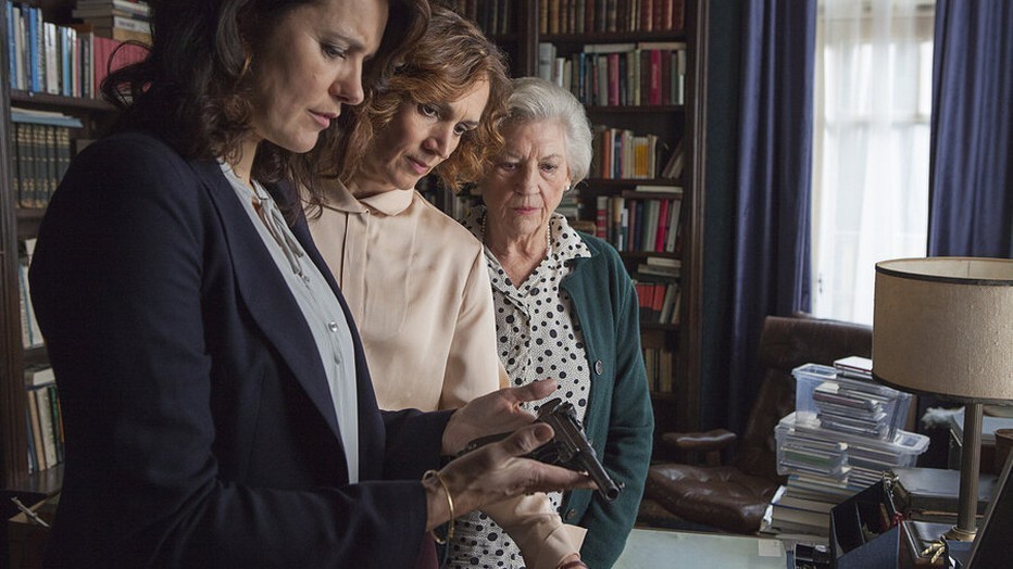 Susan Visser, Monic Hendrickx en Kitty Courbois Susan Visser, Monic Hendrickx en Kitty Courbois