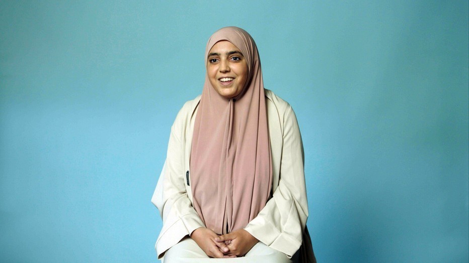 Hafsa in De Kinderen van Rutte Hafsa in De Kinderen van Rutte