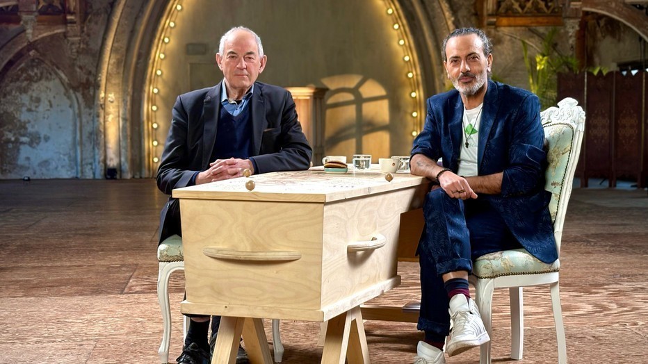 Kefah Allush met Job Cohen voor De Kist