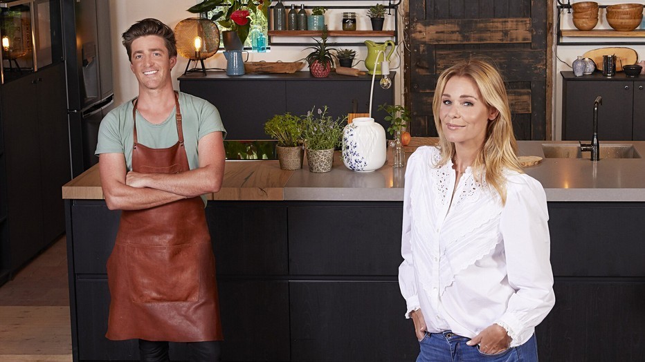 Hugo Kennis en Froukje de Both voor De Kook Challenge