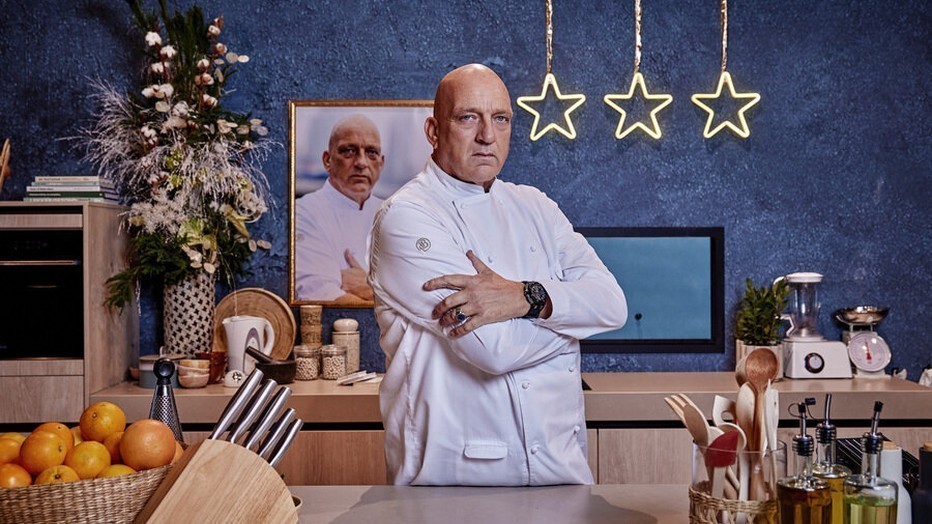 Herman den Blijker in De Kookklunzen Herman den Blijker in De Kookklunzen