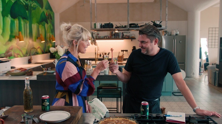 Tina Nordström en Jeroen Meus voor De Mosterd van Meus