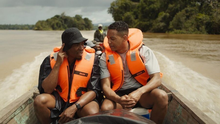 Leroy en Gerwin in De Nieuwe Generaties van Suriname