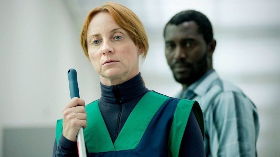 Bianca Krijgsman en Isaka Sawadogo in De Nieuwe Wereld