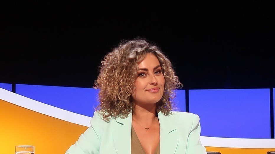 Iris Rulkens in De Slimste Mens Iris Rulkens in De Slimste Mens
