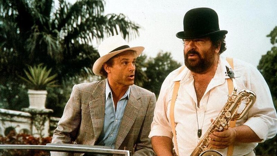 De dubbelgangers van Bud Spencer en Terence Hill De dubbelgangers van Bud Spencer en Terence Hill