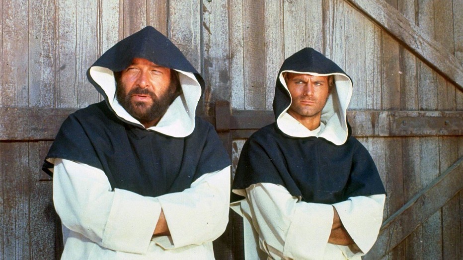 Bud Spencer en Terence Hill in De Vier Vuisten van de Duivel