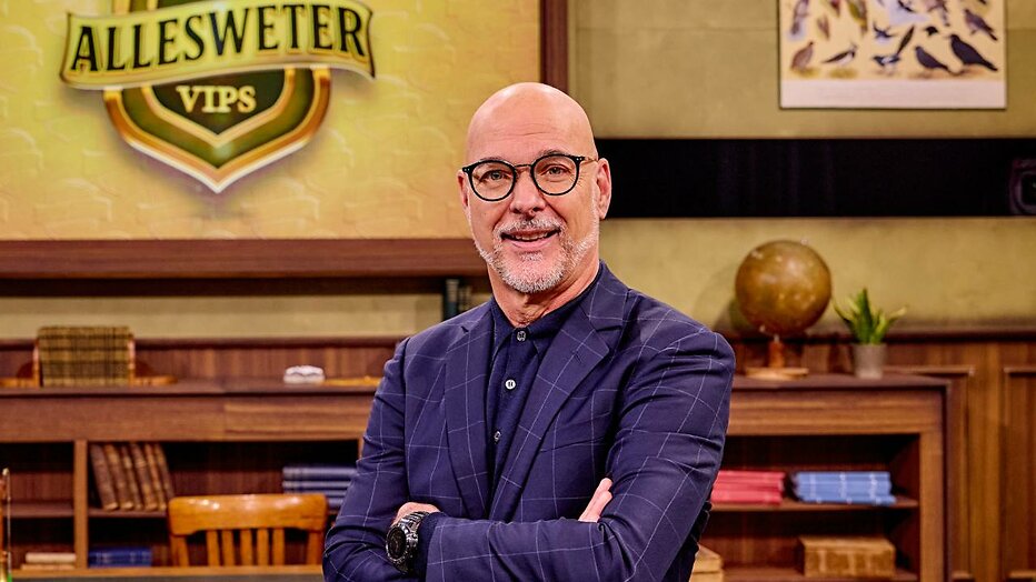 Rob Kamphues als presentator De Allesweter VIPS