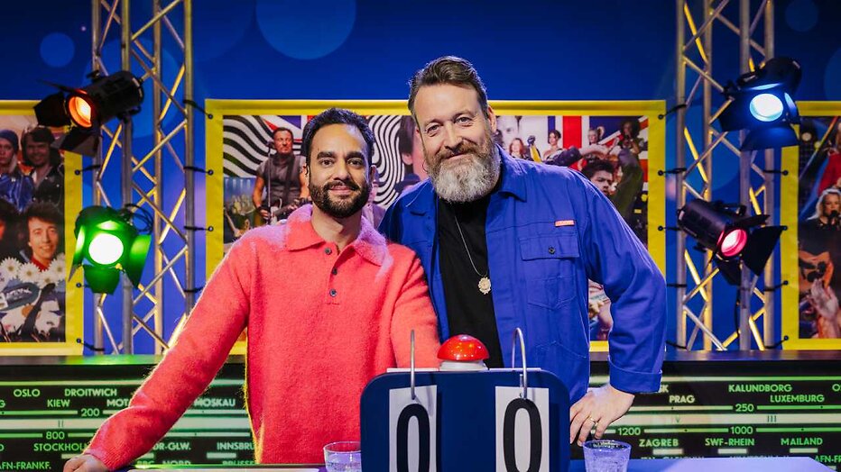 Freek Bartels en Sven Figee in De Arbeidsvitaminen Quiz