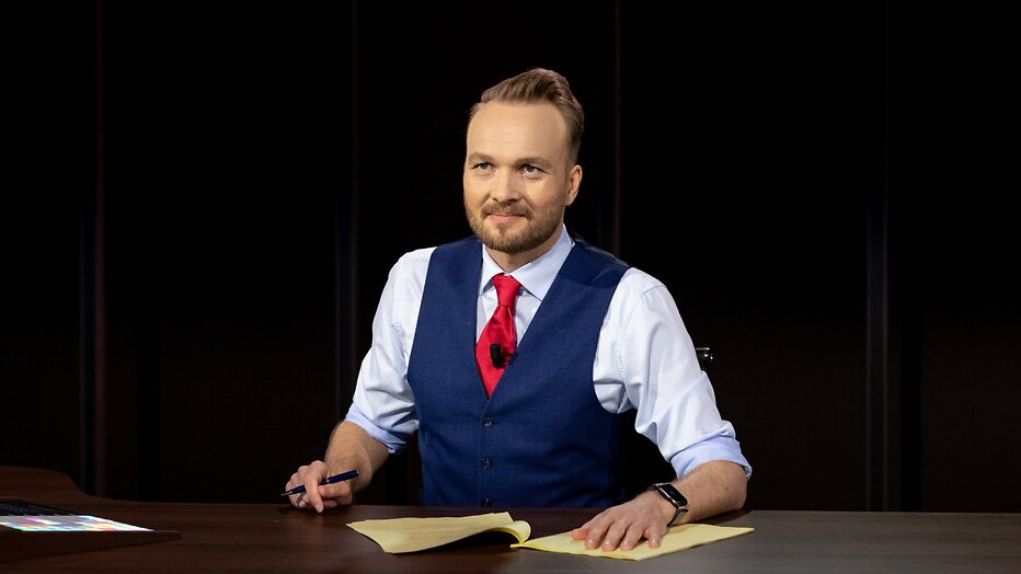 Arjen Lubach voor De Avondshow met Arjen Lubach