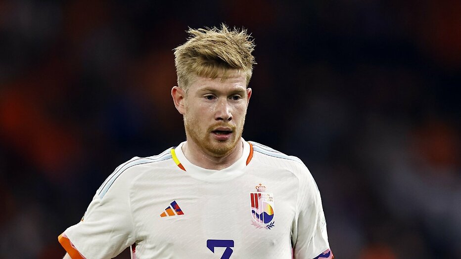 Kevin De Bruyne van Belgische ploeg Kevin De Bruyne van Belgische ploeg