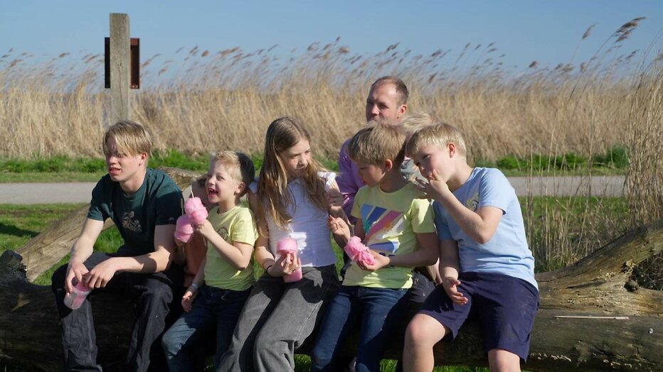 De familie Blom in Een Huis Vol
