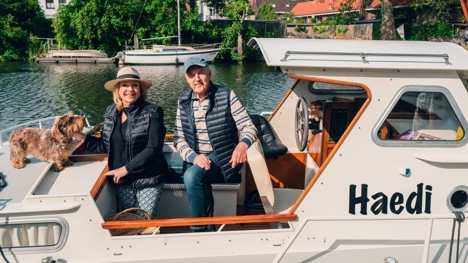 Janny en André van Duin met Nhaan Janny en André van Duin met Nhaan